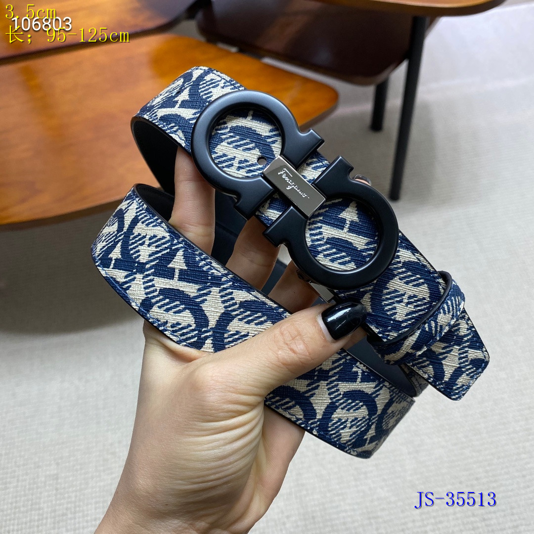 Ferragamo Belts 3.5 cm Width 196